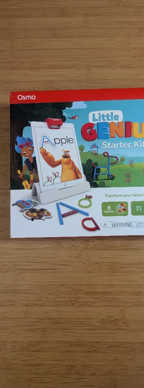 Osmo Little Genius Starter Kit Kids Learning Toy - Blue/Red/Green
